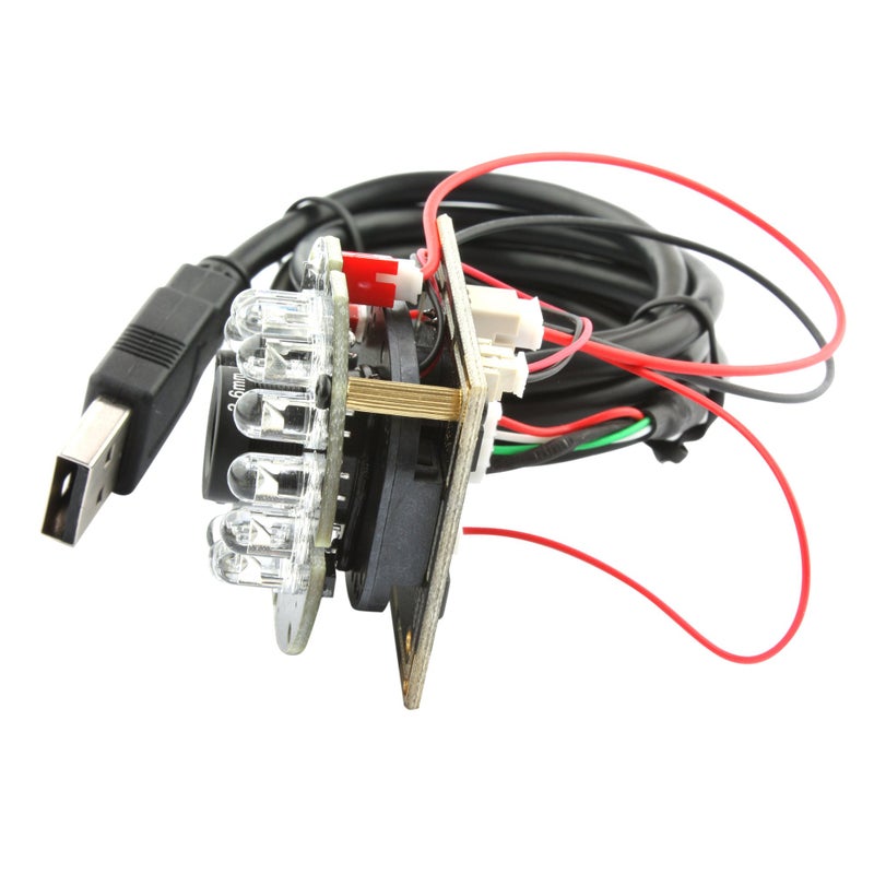 ELP وحدة كاميرا USB بدقة 2.0 ميجابكسل مع توافق نهار وليل مع ويندوز/لينكس/أندرويد/ماك للاستخدام في المنزل/السيارة/الآلة الفيديو - Image 5